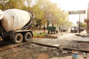Se reacondicion� el asfalto en la obligatoria de Rivas y Pellegrini